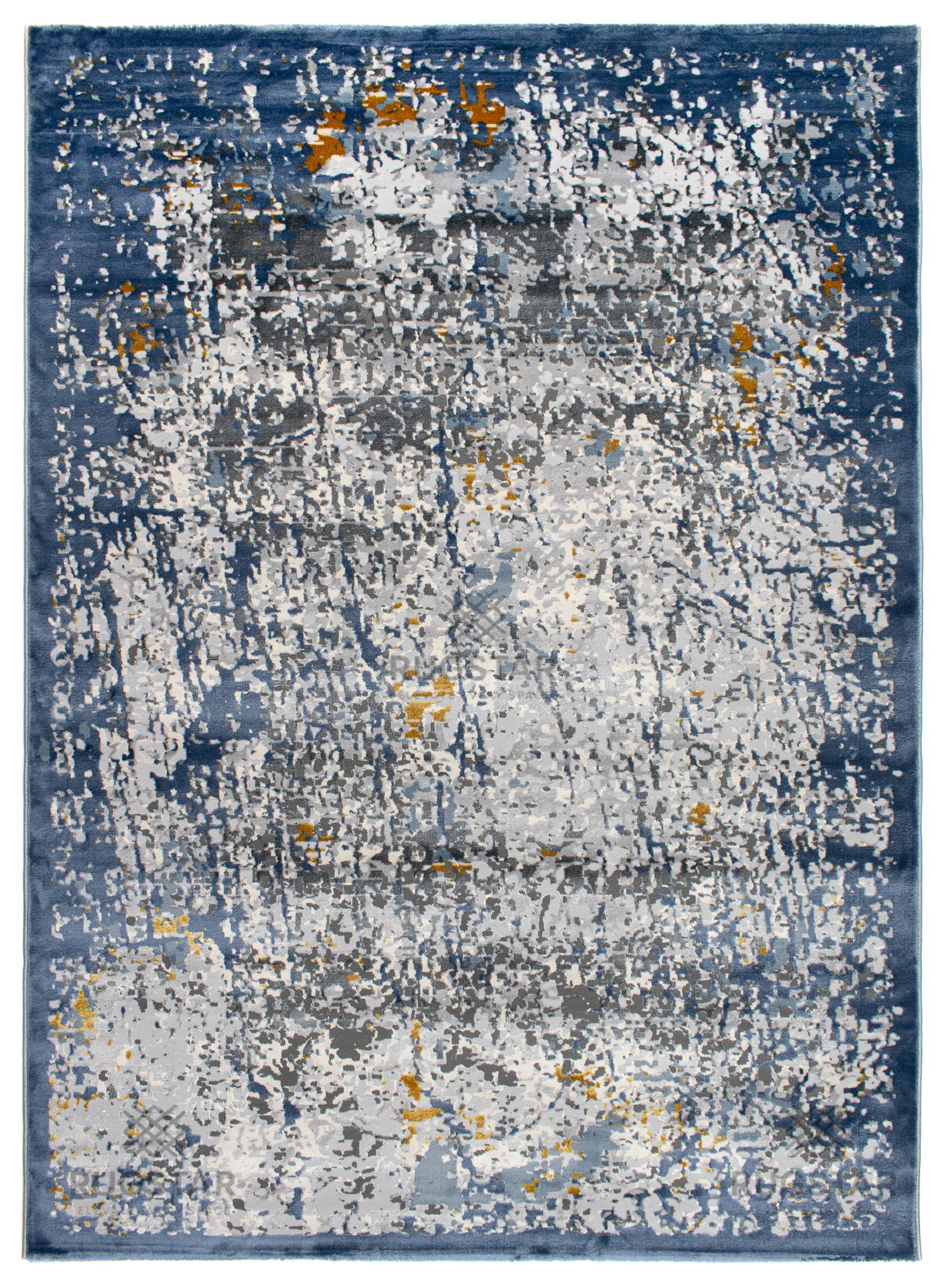 Metro Modern Abstract Carpet – Premium Turkish Polyester Blend with Plush Pile